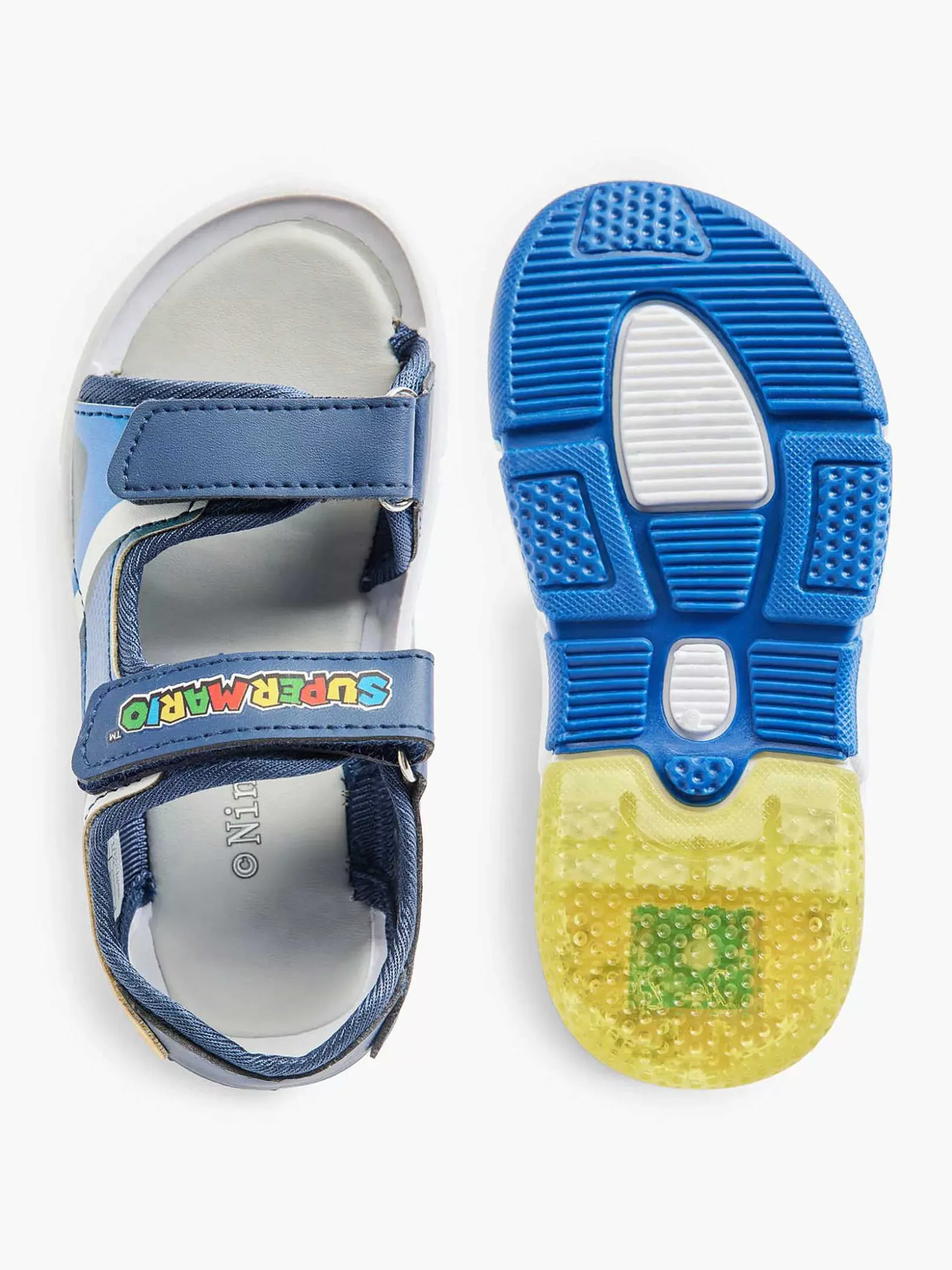Super Mario Blauwe Sandaal-Kinderen Babyschoenen