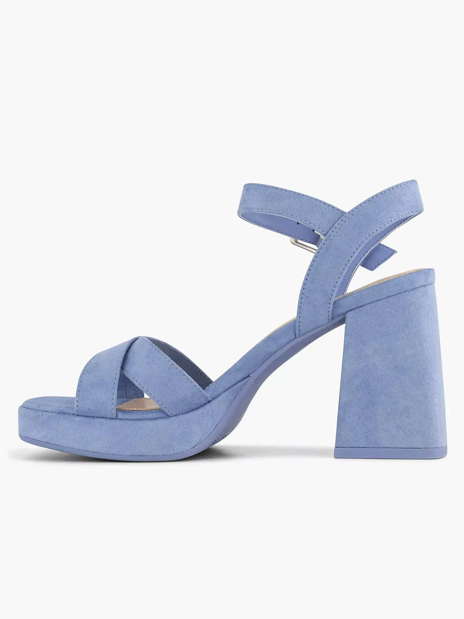 Graceland Blauwe Sandalette-Dames Sandalen