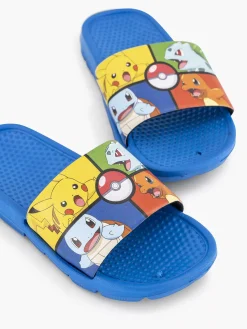Pokémon Blauwe Slipper Pokemon-Kinderen Jongensschoenen