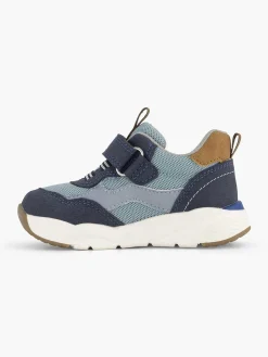 Bobbi-Shoes Blauwe Sneaker-Kinderen Jongensschoenen