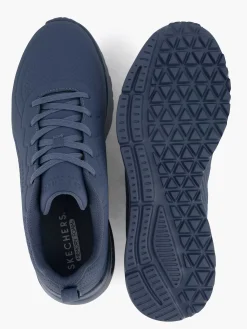 Skechers Blauwe Sneaker-Heren Sneakers
