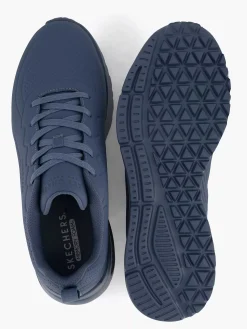 Skechers Blauwe Sneaker-Heren Sneakers