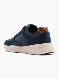 Memphis One Blauwe Sneaker-Heren Sneakers