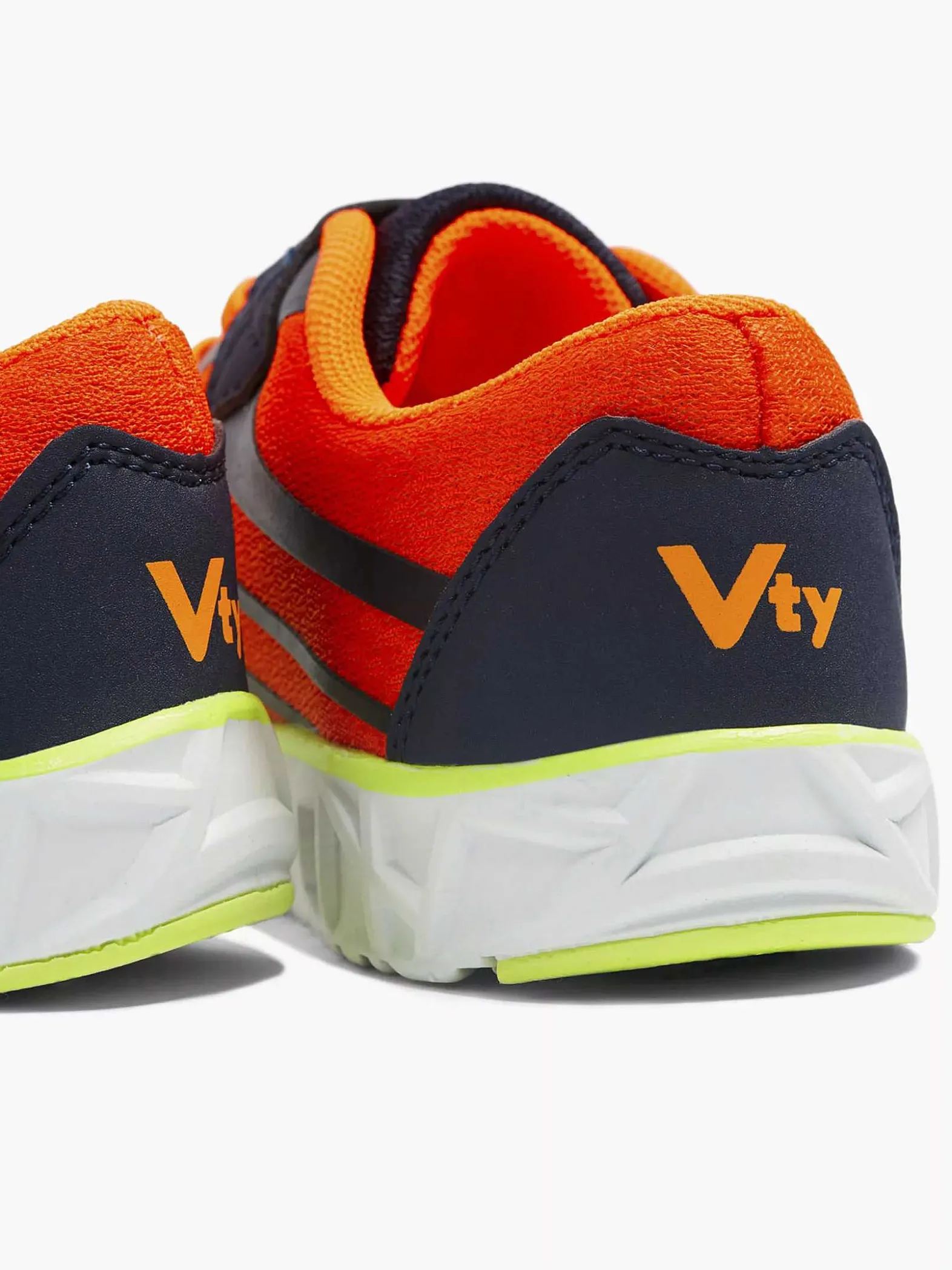 Vty Blauwe Sneaker Elastische Veter-Kinderen Jongensschoenen