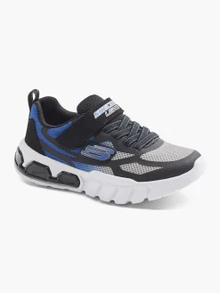 Skechers Blauwe Sneaker Lichtjes-Kinderen Jongensschoenen