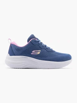Skechers Blauwe Sneaker Memory Foam-Dames Sneakers