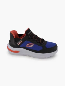 Skechers Blauwe Sneaker Swift Fit - Hands Free-Kinderen Jongensschoenen