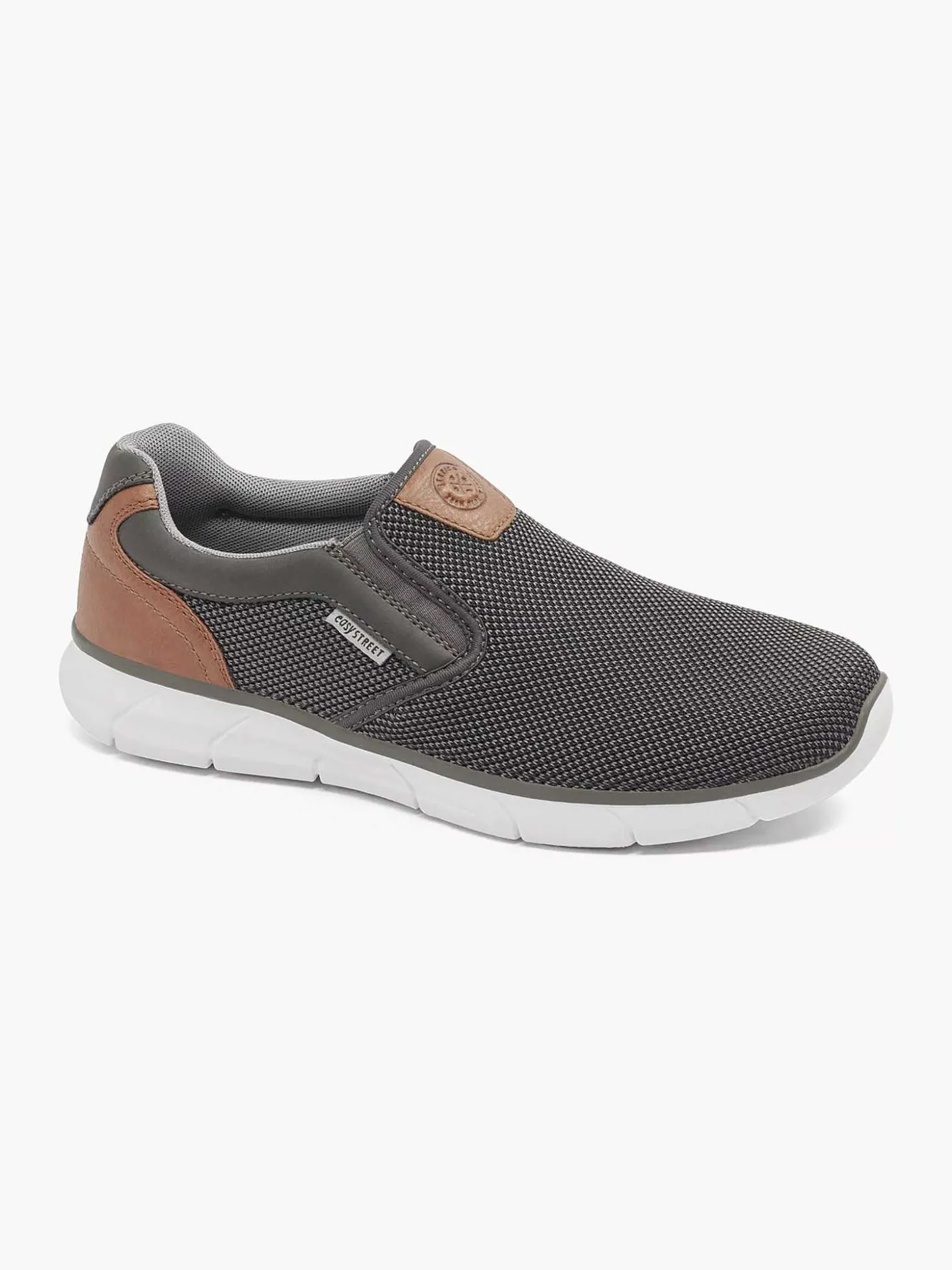 Easy Street Bruine Comfort Instapper-Heren Instappers