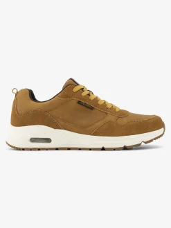 Easy Street Bruine Comfort Sneaker-Heren Sneakers