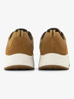 Easy Street Bruine Comfort Sneaker-Heren Sneakers