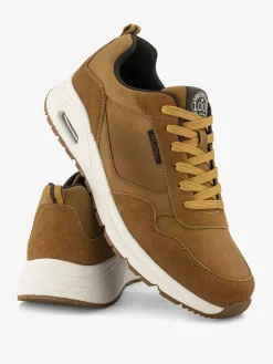 Easy Street Bruine Comfort Sneaker-Heren Sneakers