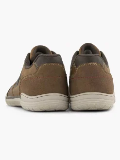 Easy Street Bruine Comfort Sneaker-Heren Sneakers