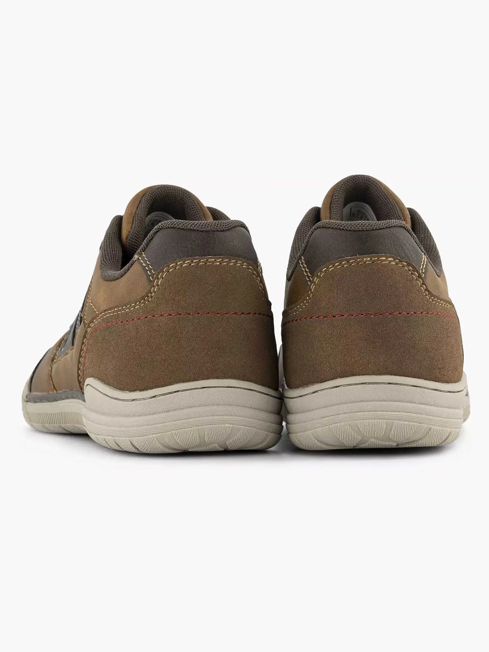 Easy Street Bruine Comfort Sneaker-Heren Sneakers