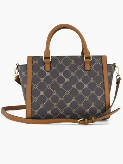 Michael Shannon Bruine Handtas Print-Dames Online Exclusive Accessoires