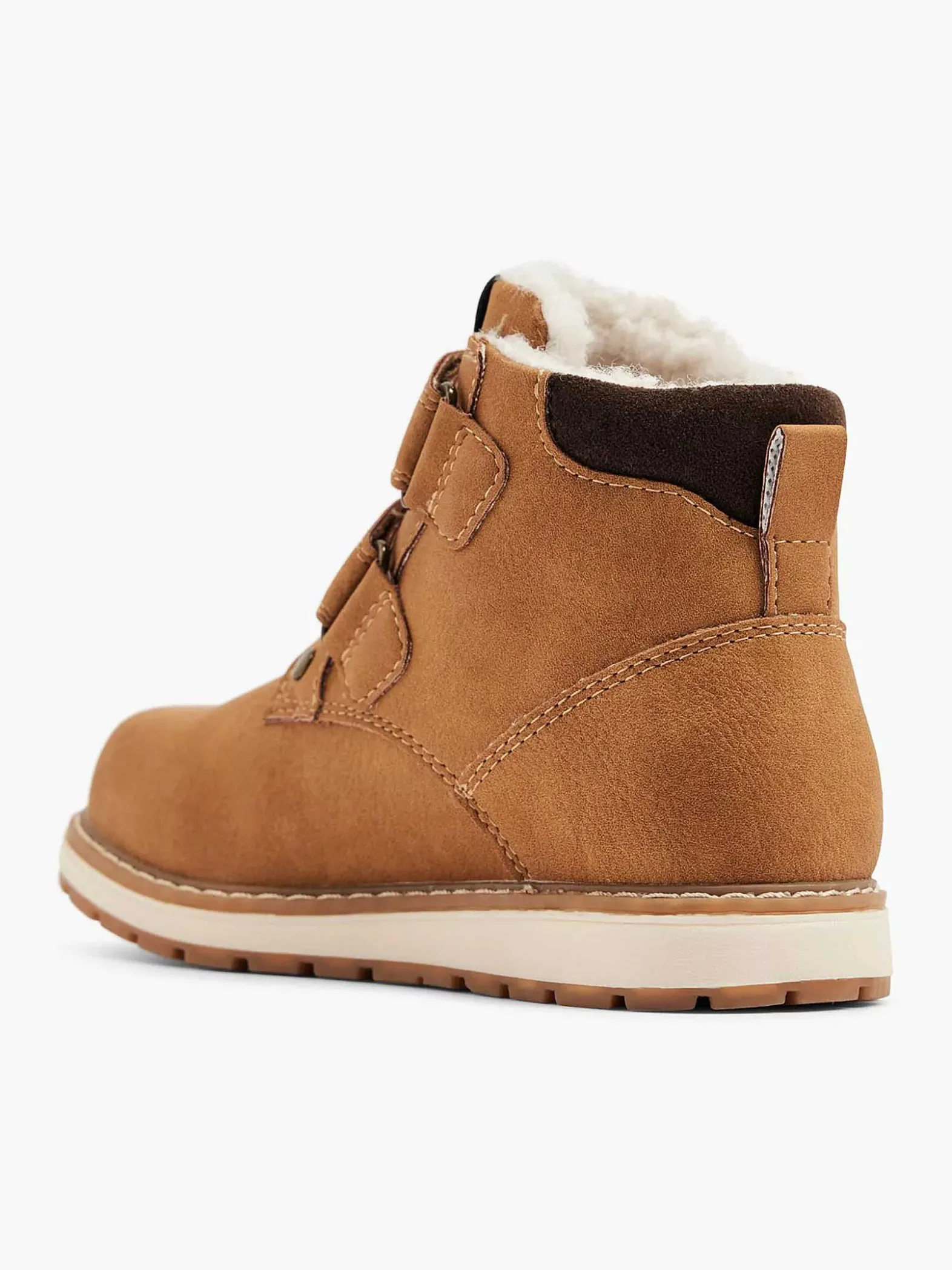 Vty Bruine Hoge Boot-Kinderen Jongensschoenen