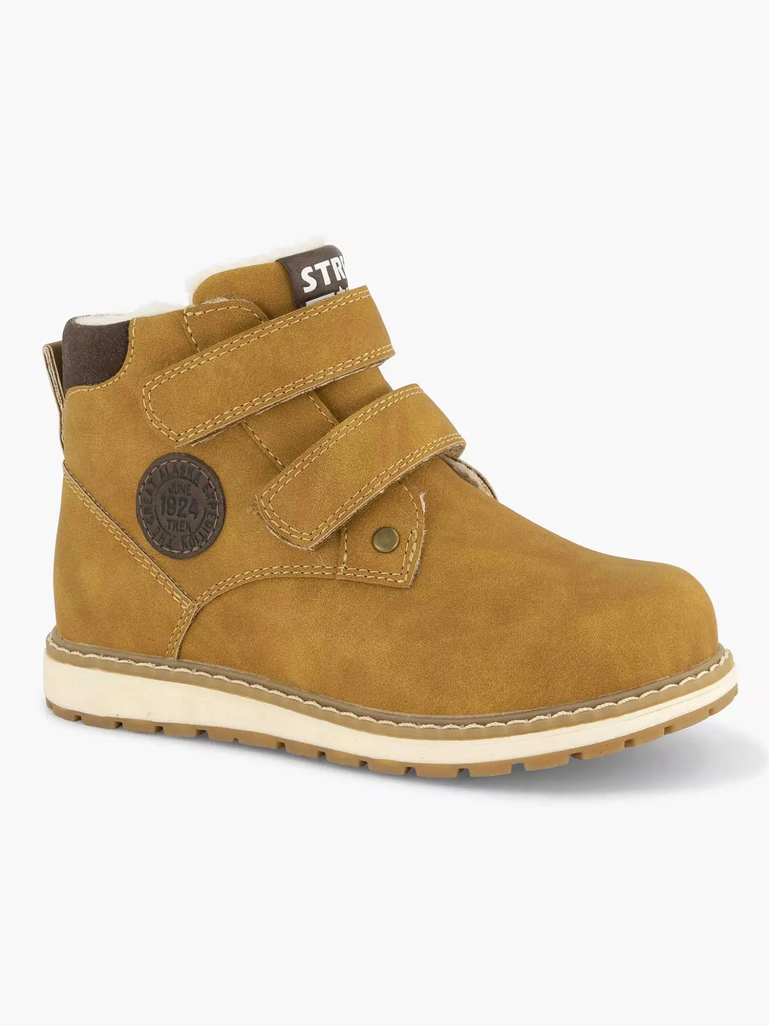 Vty Bruine Hoge Boot-Kinderen Jongensschoenen