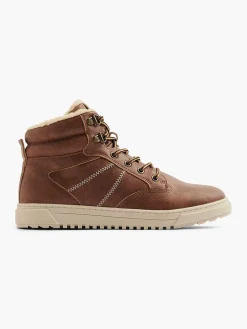 Vty Bruine Hoge Sneaker-Kinderen Jongensschoenen