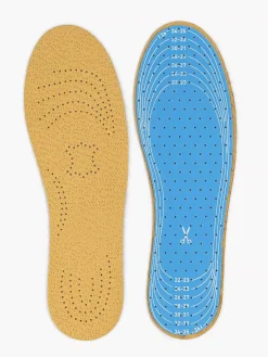 vanHaren Bruine Leren Inlegzool 22-36-Kinderen Babyschoenen