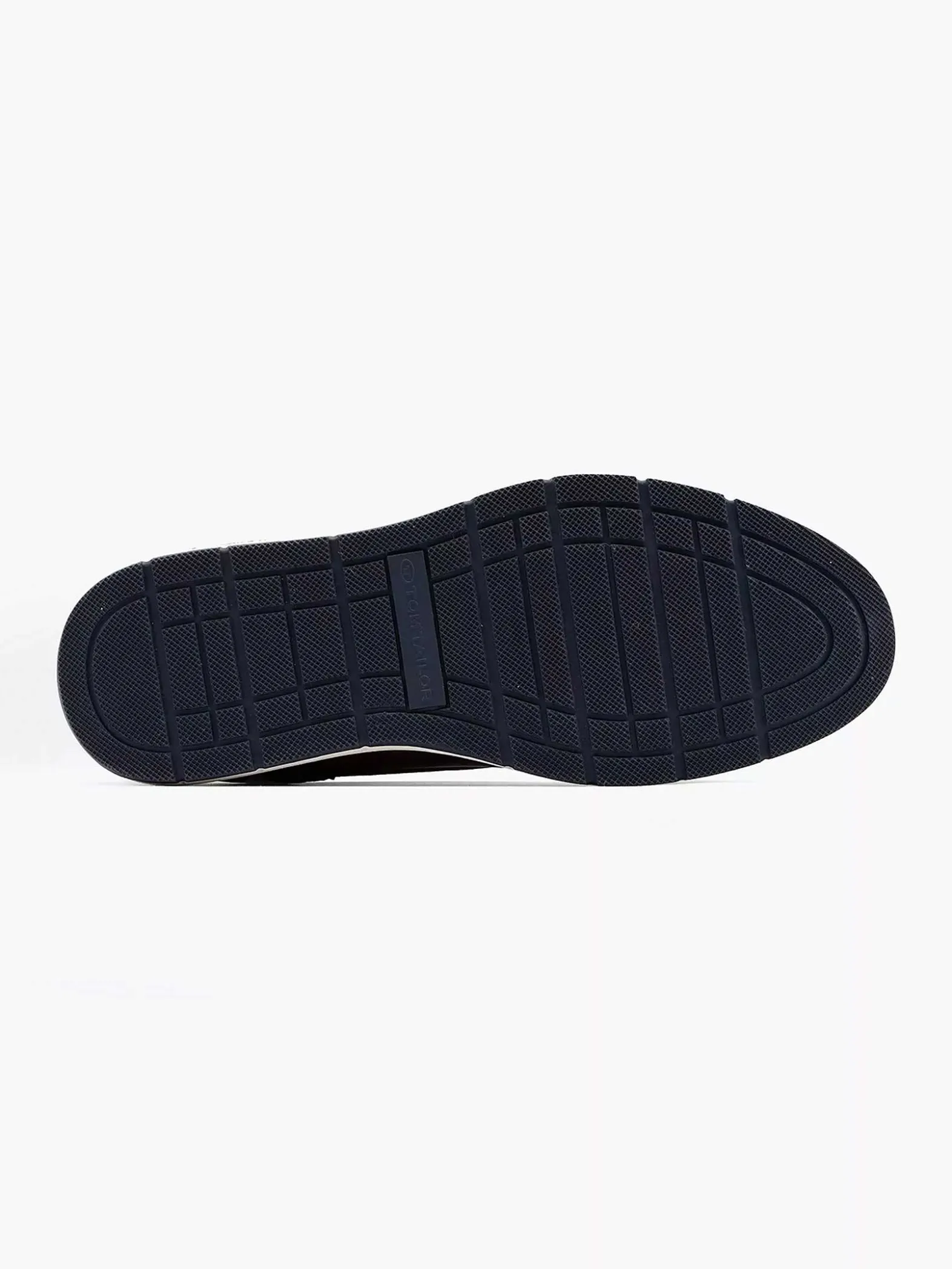 TOM TAILOR Bruine Leren Sneaker-Heren Sneakers