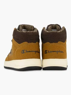 Champion Bruine Rebound Mid Winterized B-Kinderen Jongensschoenen