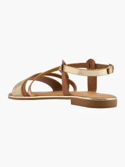 Graceland Bruine Sandaal-Dames Sandalen