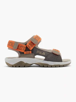 FILA Bruine Sandaal-Kinderen Jongensschoenen
