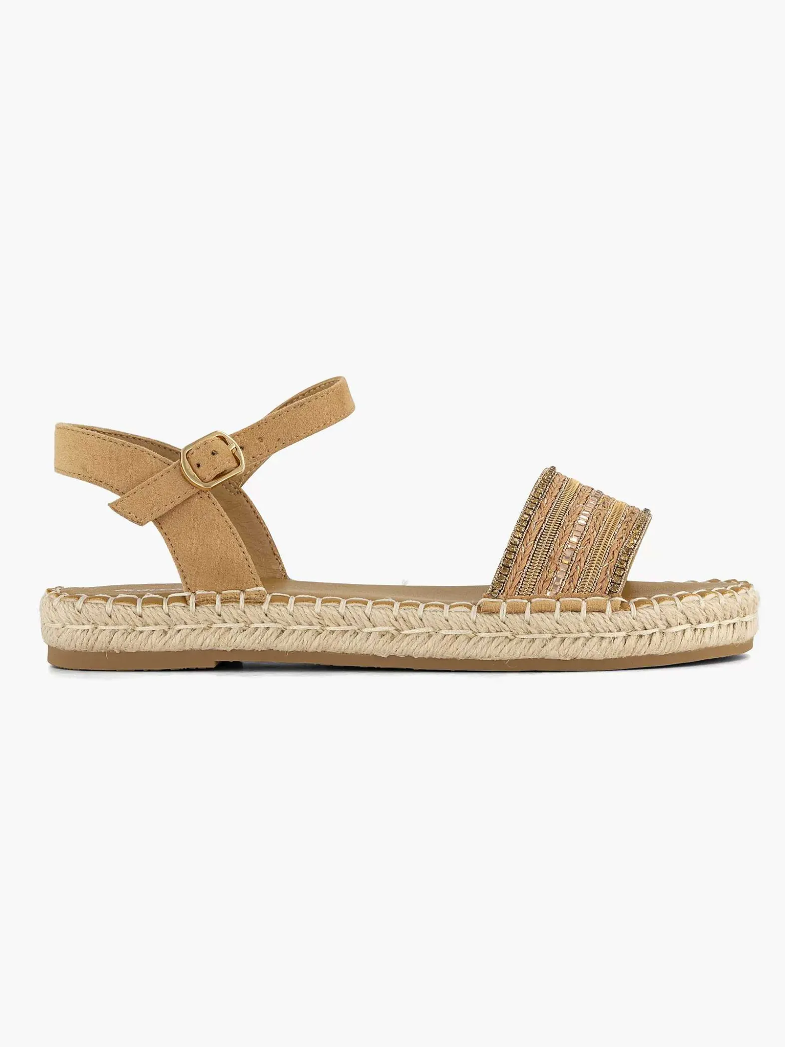 Graceland Bruine Sandaal-Dames Sandalen