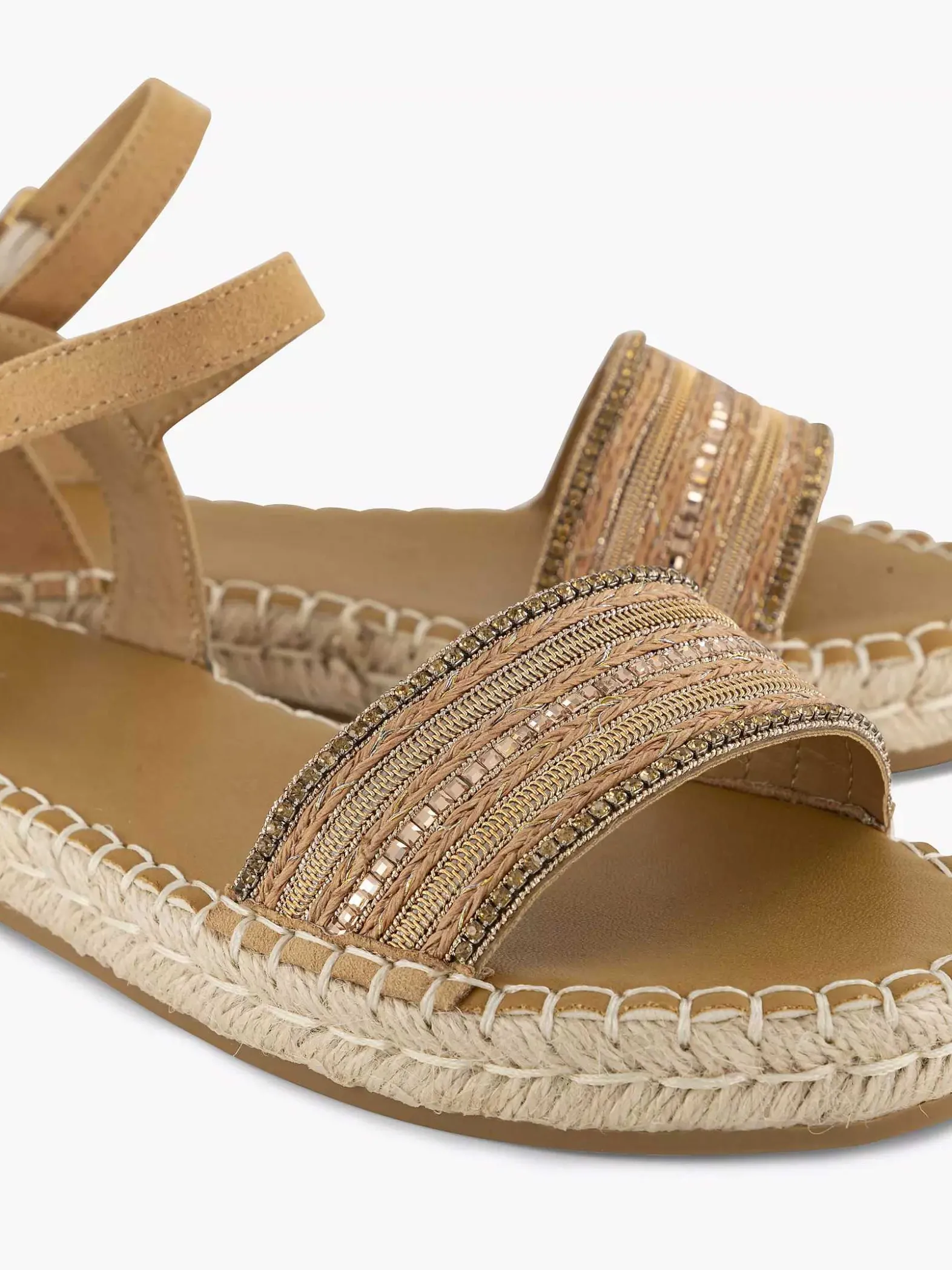 Graceland Bruine Sandaal-Dames Sandalen