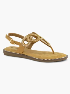 Graceland Bruine Sandaal-Dames Sandalen