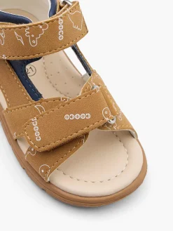 Vty Bruine Sandaal-Kinderen Jongensschoenen