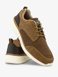 Easy Street Bruine Sneaker-Heren Sneakers