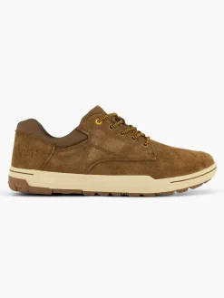 Caterpillar Bruine Suede Sneaker-Heren Sneakers