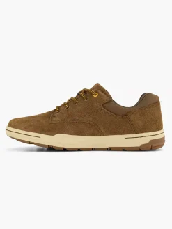 Caterpillar Bruine Suede Sneaker-Heren Sneakers