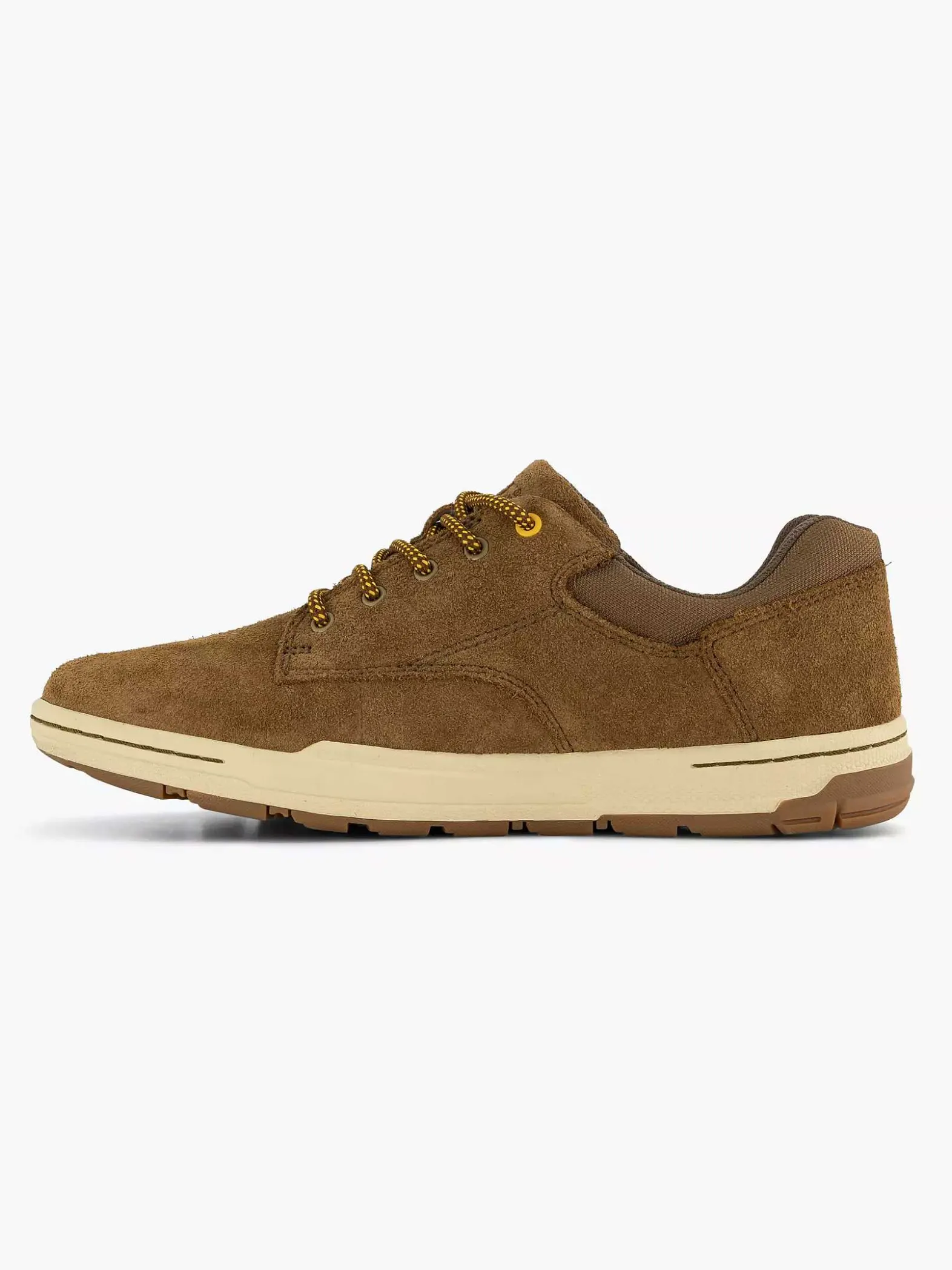 Caterpillar Bruine Suede Sneaker-Heren Sneakers