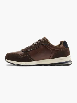 Gallus Bruine Suede Sneaker-Heren Sneakers