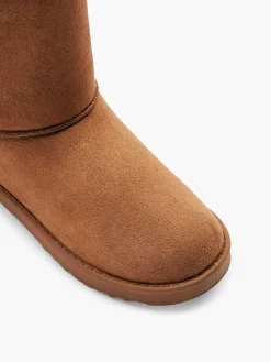 Graceland Camel Enkelboot Gevoerd-Kinderen Jongensschoenen