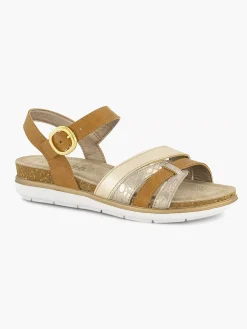 Easy Street Camel Sandaal Gespsluiting-Dames Sandalen