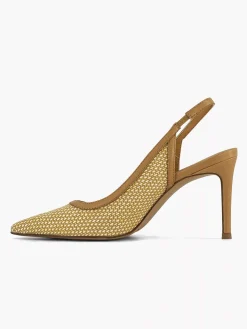 Graceland Camel Slingback-Dames Pumps