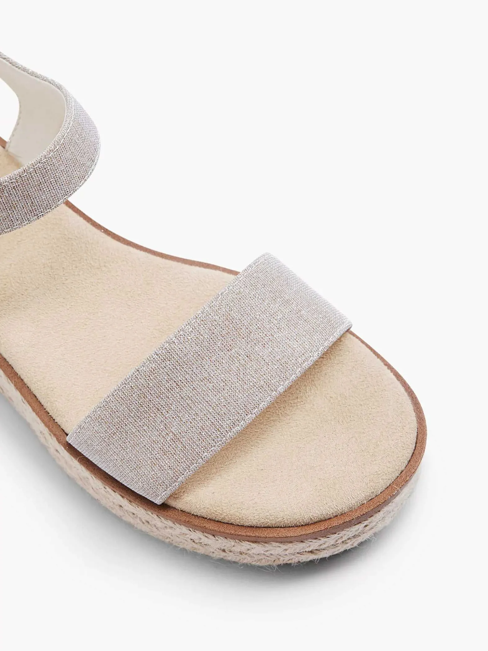 Graceland Champagne Platform Sandaal-Dames Sandalen