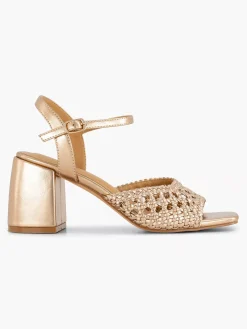 Graceland Champagne Sandalette-Dames Sandalen