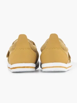 Vty Cognac Canvas Instapper-Kinderen Jongensschoenen