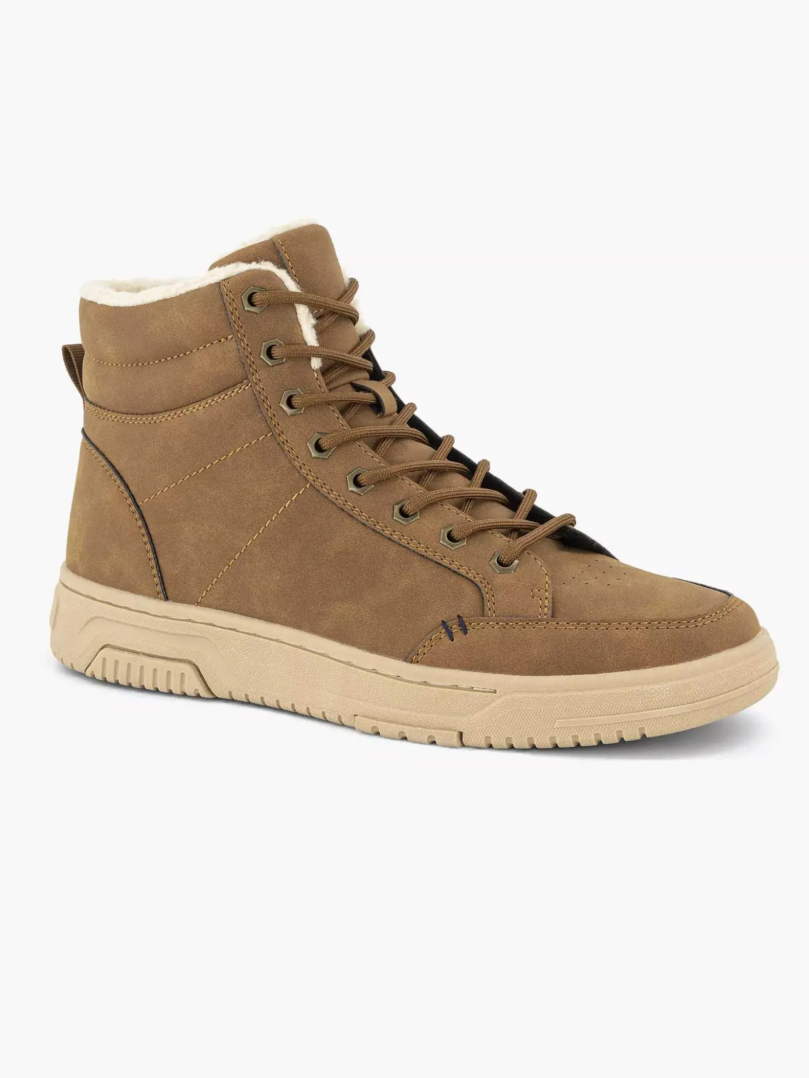 Memphis One Cognac Hoge Sneaker-Heren Sneakers