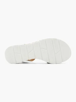 Esprit Cognac Platform Sandaal-Dames Sandalen
