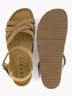 Esprit Cognac Sandaal-Dames Sandalen