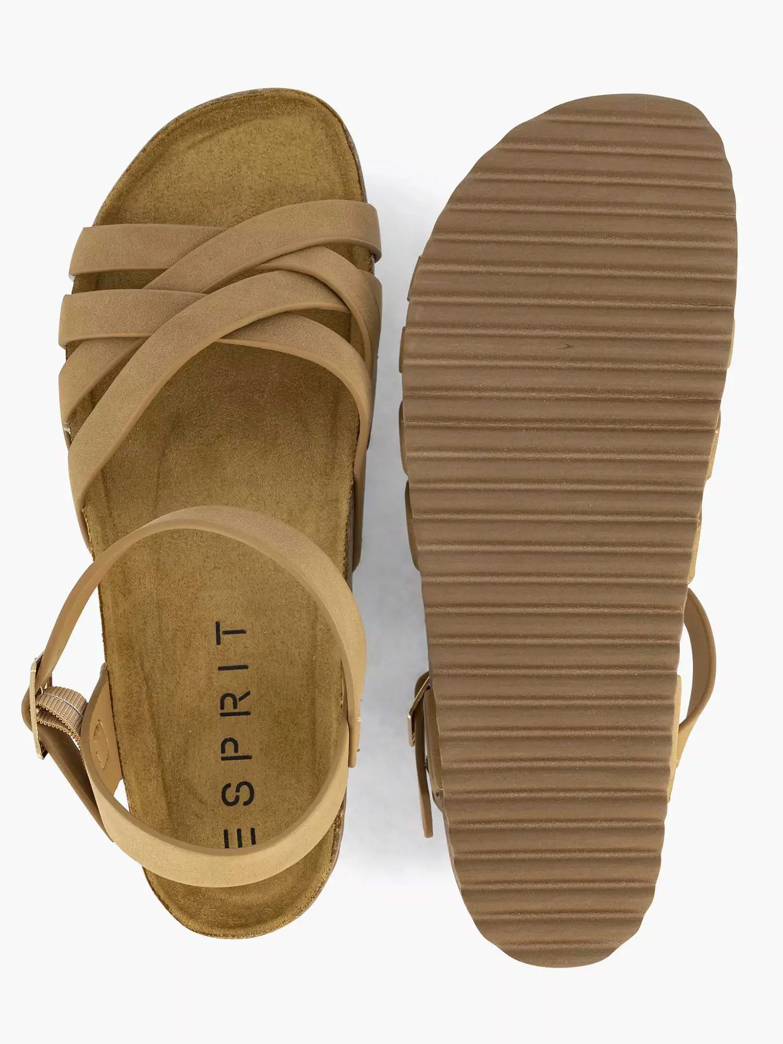 Esprit Cognac Sandaal-Dames Sandalen