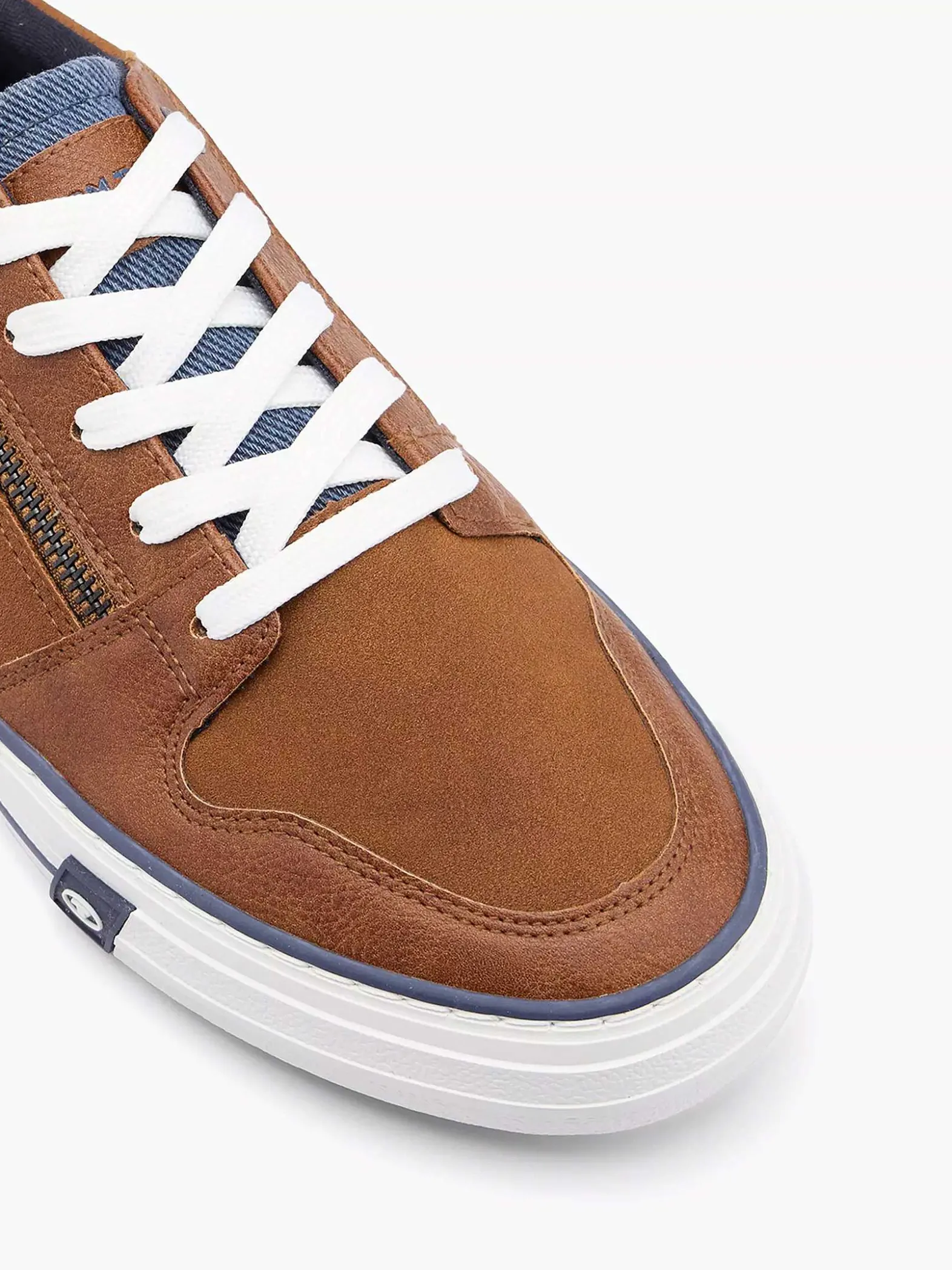 TOM TAILOR Cognac Sneaker-Heren Sneakers