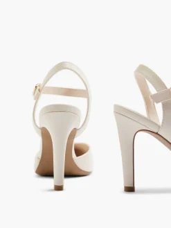 Graceland Creme Pump-Dames Hoge Hakken