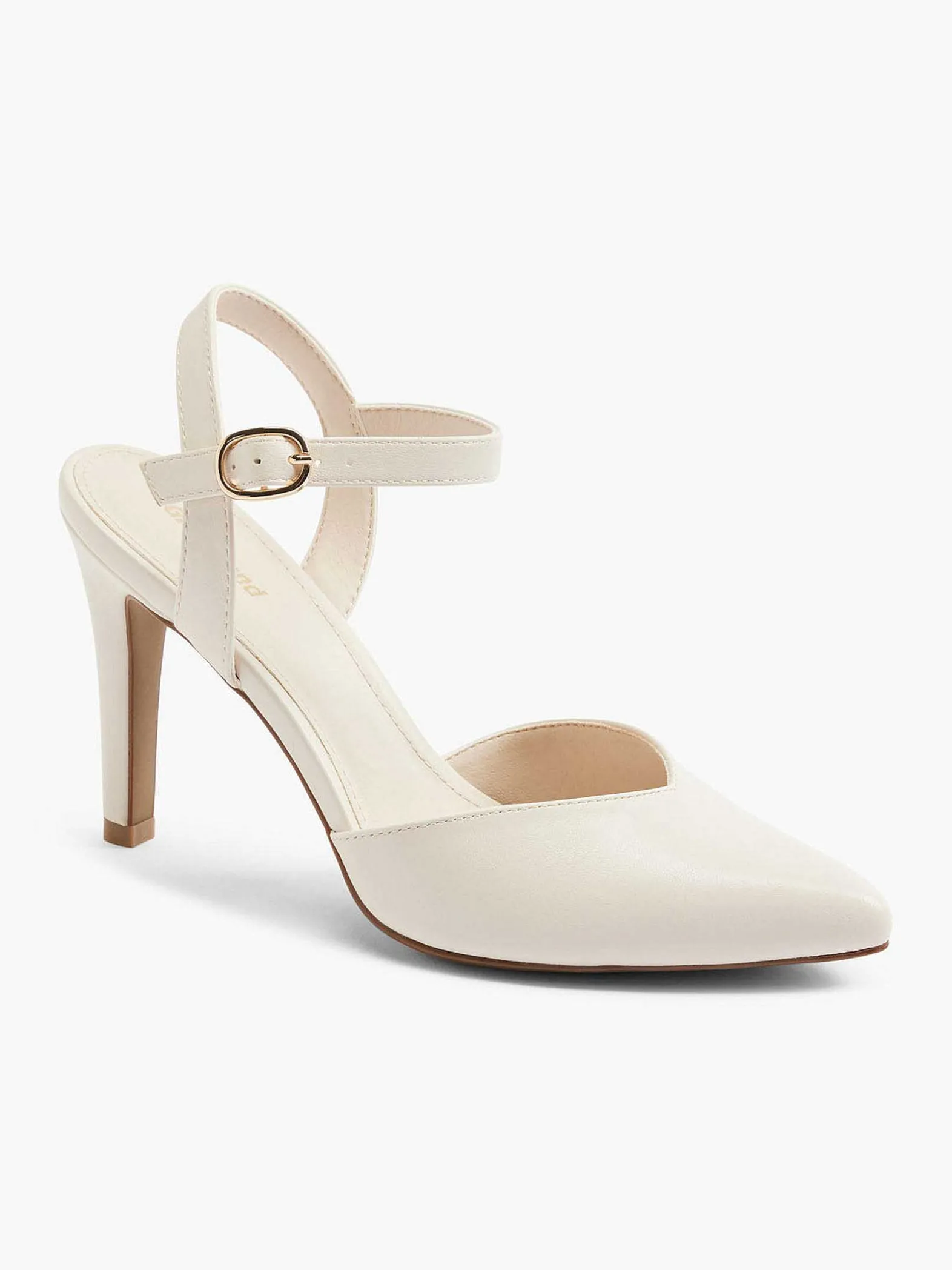 Graceland Creme Pump-Dames Hoge Hakken