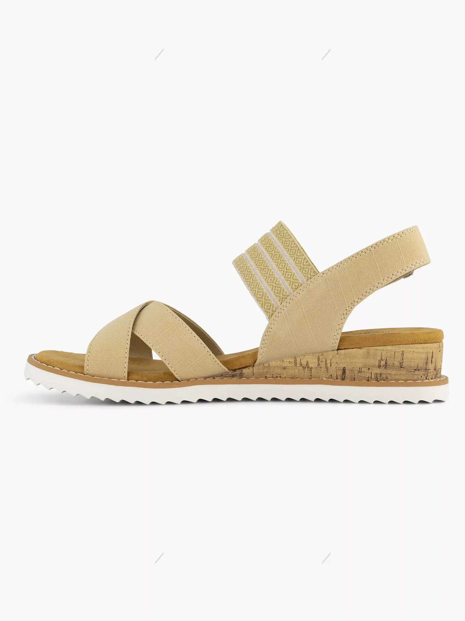 Skechers Creme Sandaal-Dames Sandalen