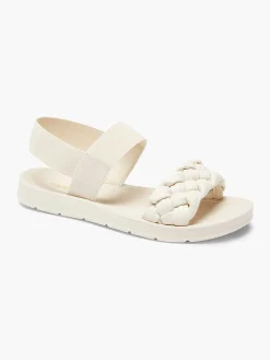 Graceland Creme Sandaal Gevlochten-Dames Sandalen